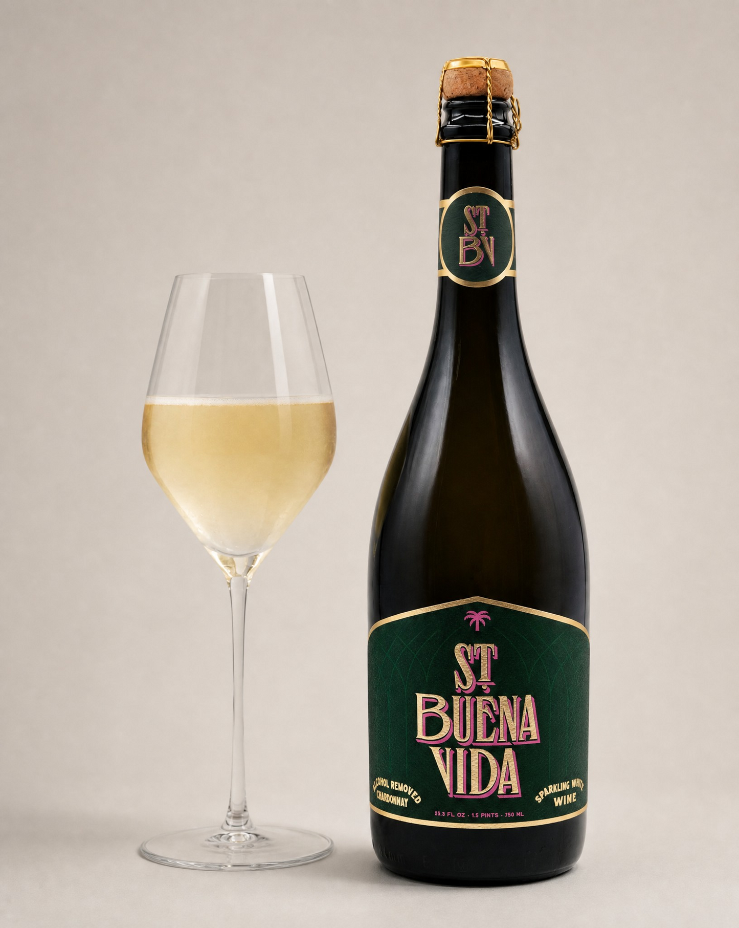 St. Buena Vida - Non-Alcoholic Sparkling Chardonnay