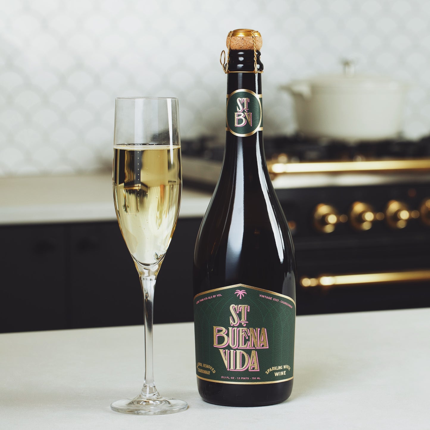 St. Buena Vida - Non-Alcoholic Sparkling Chardonnay